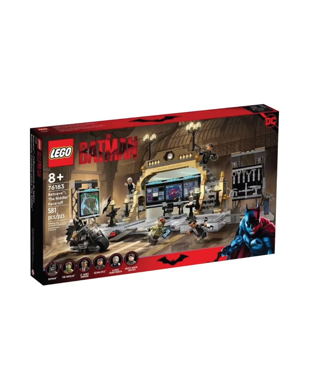 Lego super heroes σπηλιά του μπάτμαν: αναμέτρηση με τον riddler 76183