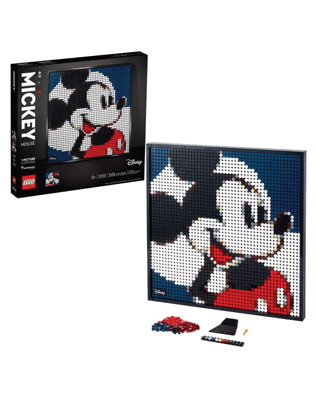 Lego art disney's μίκυ μάους 31202 - Lego, Lego Art