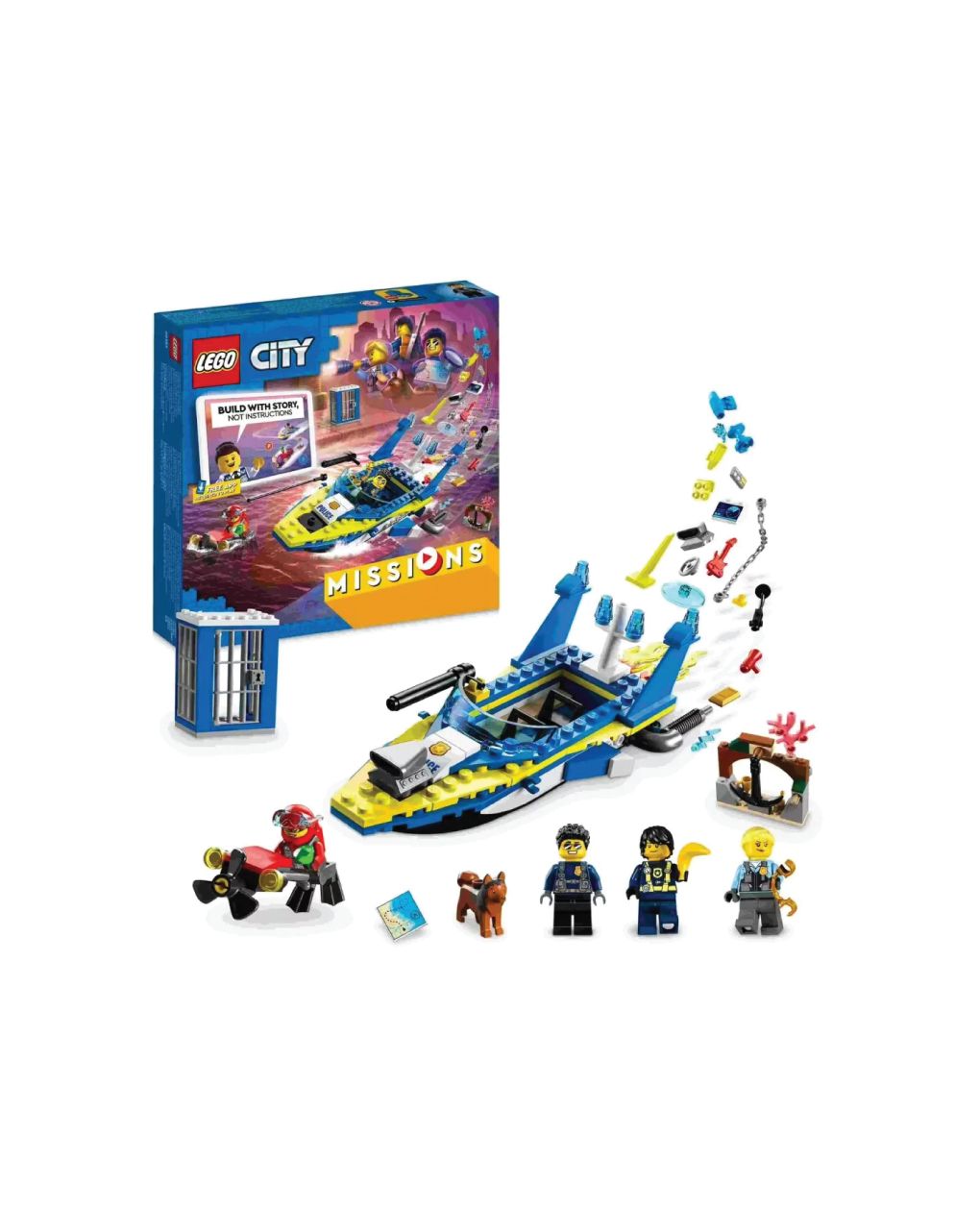 Lego city αποστολές έρευνας της ακτοφυλακής 60355 - LEGO, LEGO City