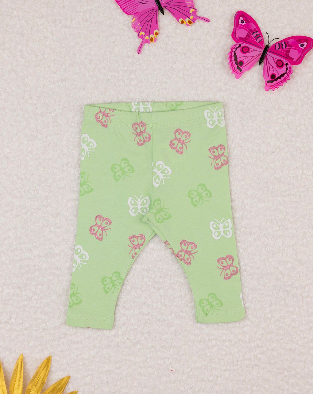 βρεφικό κολάν πράσινο με πεταλούδες για κορίτσι - Prénatal