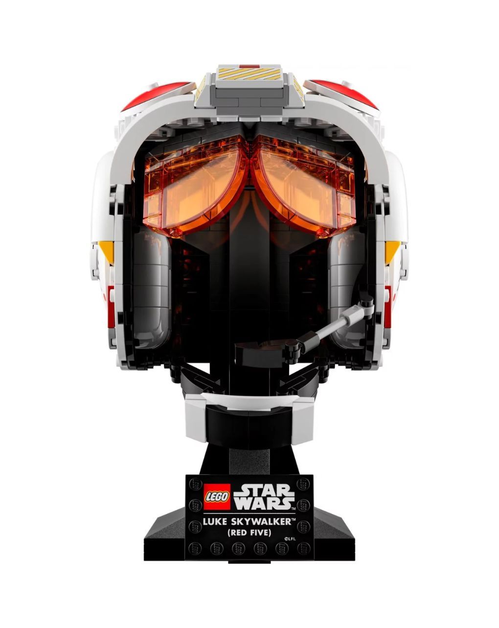 Lego star wars κράνος του λουκ σκαϊγουόκερ (κόκκινος πέντε) 75327 - Lego, Lego Star Wars