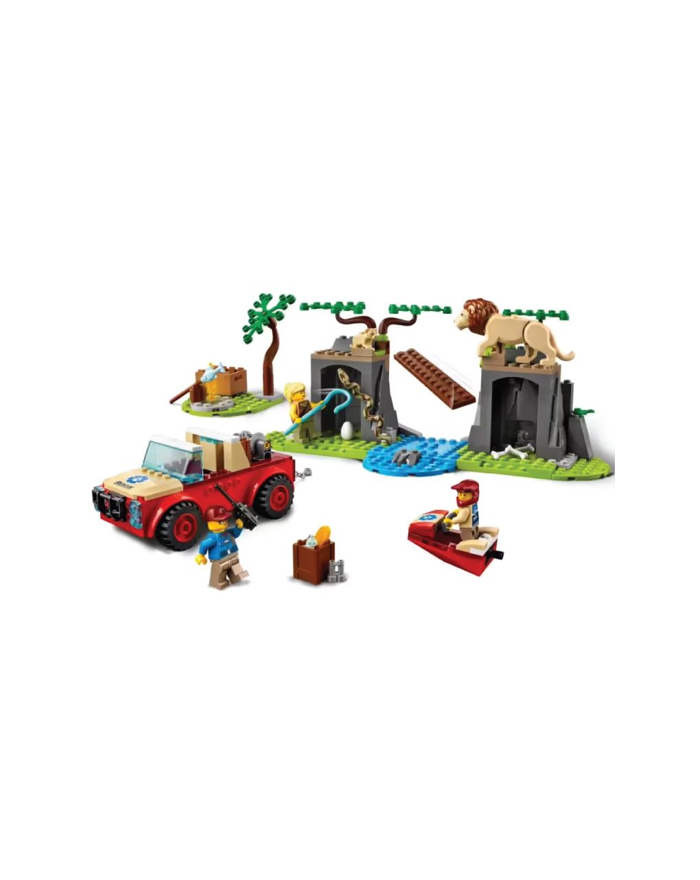 Lego city wildlife εκτός δρόμου όχημα διάσωσης άγριων ζώων  60301 - LEGO, LEGO City