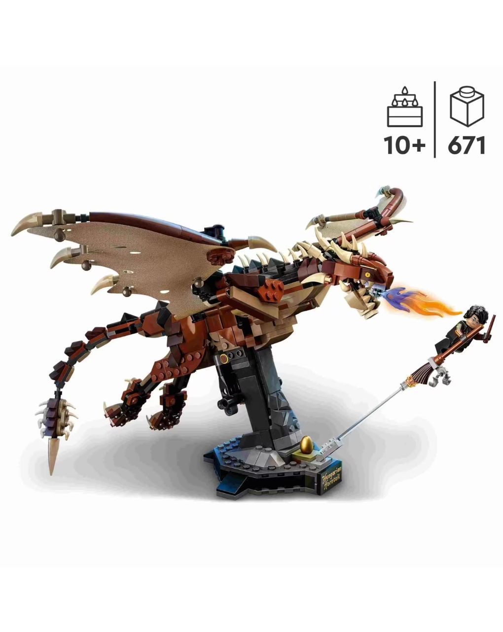 Lego harry potter ουγγρικός δράκος horntail 76406 - LEGO, Lego Harry Potter