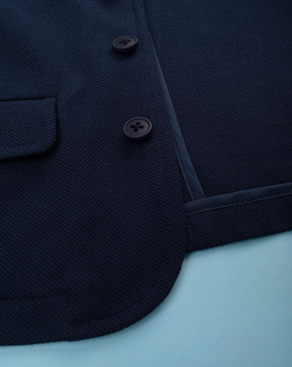 βρεφικό σακάκι πικέ μπλε mini car για αγόρι - Prénatal