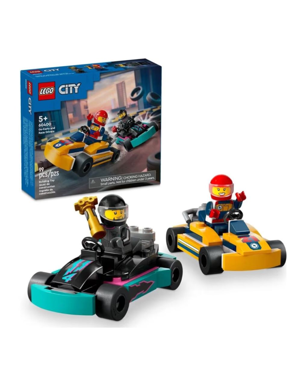 Lego city go-karts and race drivers 60400