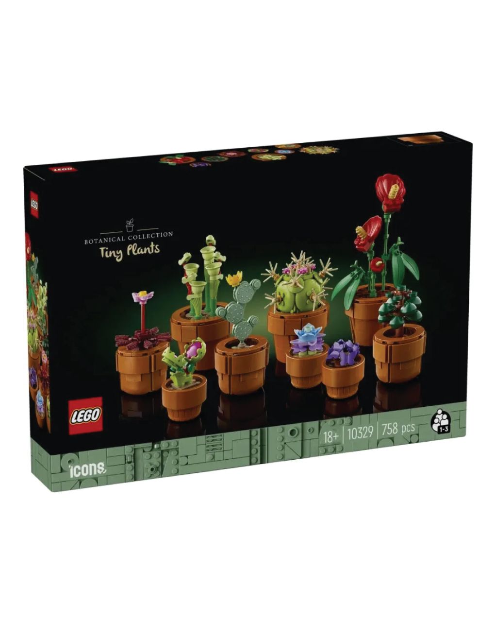 Lego icons botanical tiny plants 10329