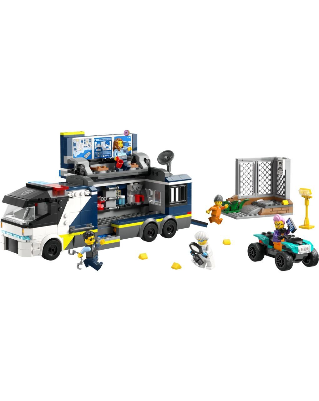 Lego city police mobile crime lab truck 60418 - LEGO