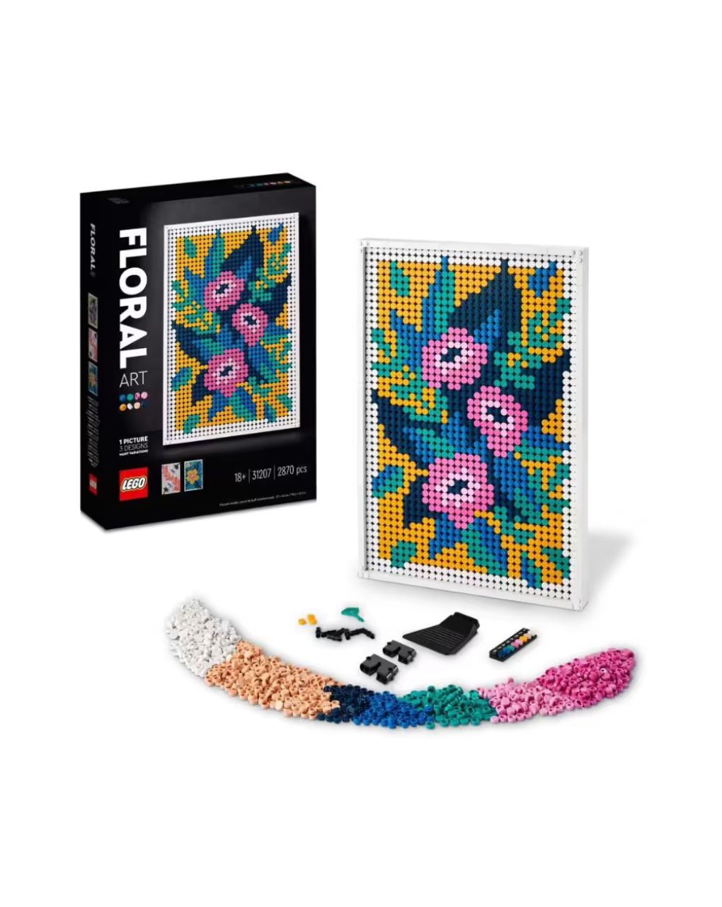 Lego art floral art 31207 - Lego, Lego Art