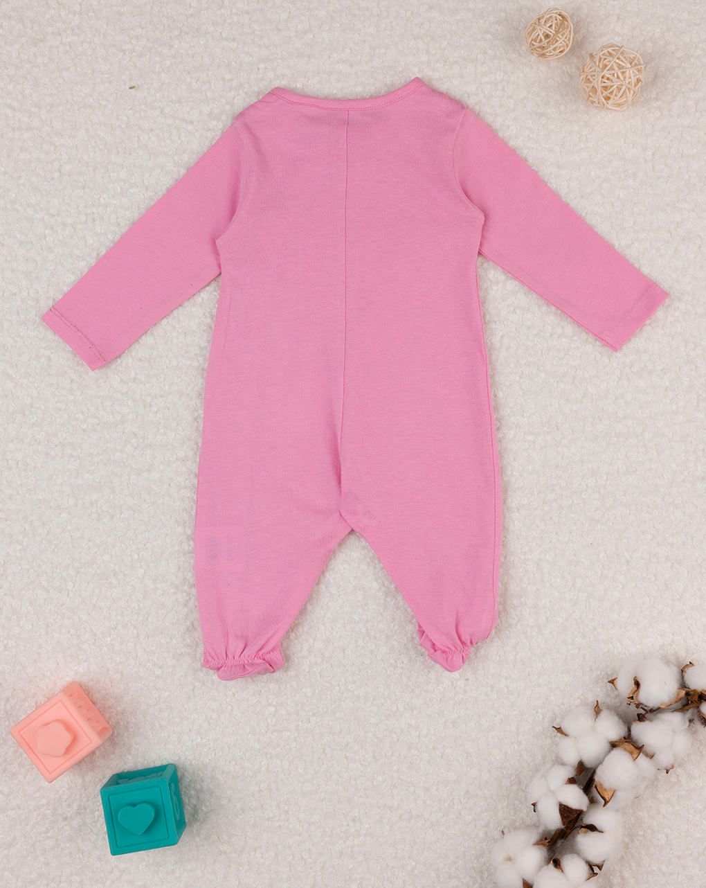 βρεφικό φορμάκι φούξια little love για κορίτσι - Prénatal