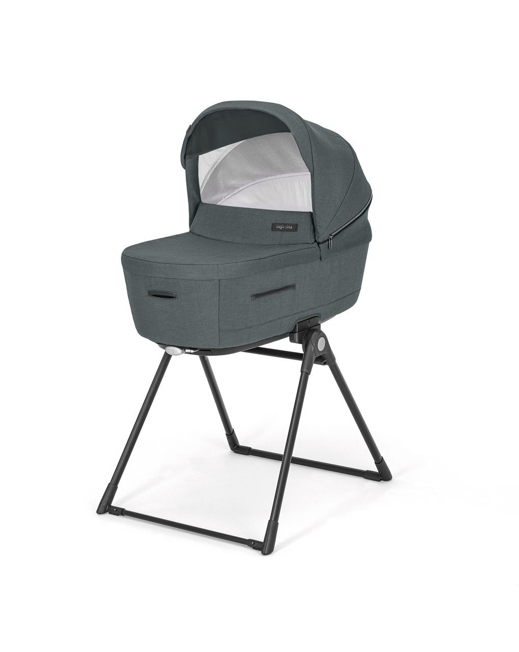 Inglesina aptica system quattro darwin infant recline σχέδιο emerald green με σκελετό litio black - Inglesina