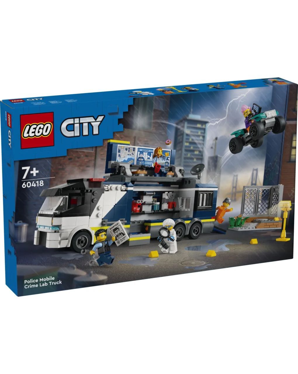 Lego city police mobile crime lab truck 60418 - LEGO
