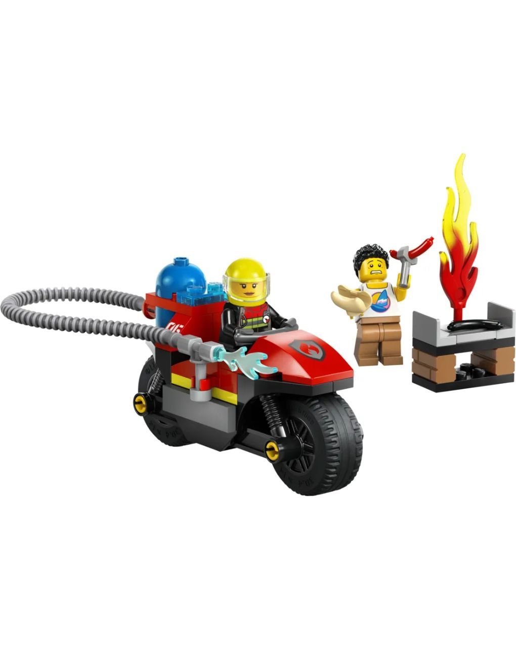 Lego city fire rescue motorcycle 60410 - LEGO