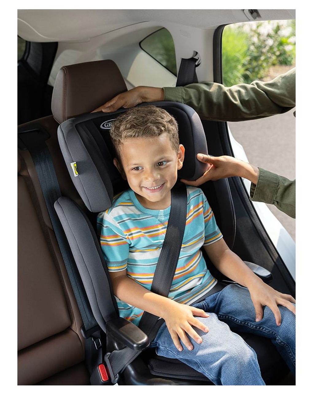 Graco κάθισμα αυτοκινήτου junior maxi i-size (100-150cm) midnight 8ct899mdneu - Graco