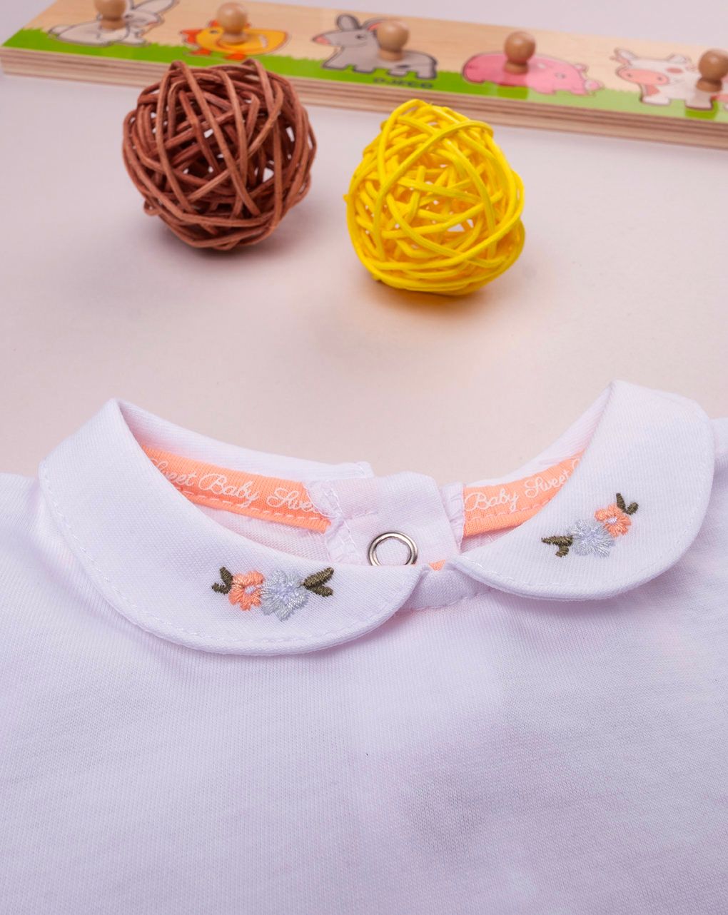 βρεφικό σετ t-shirt και φόρεμα denim safari για κορίτσι - Prénatal