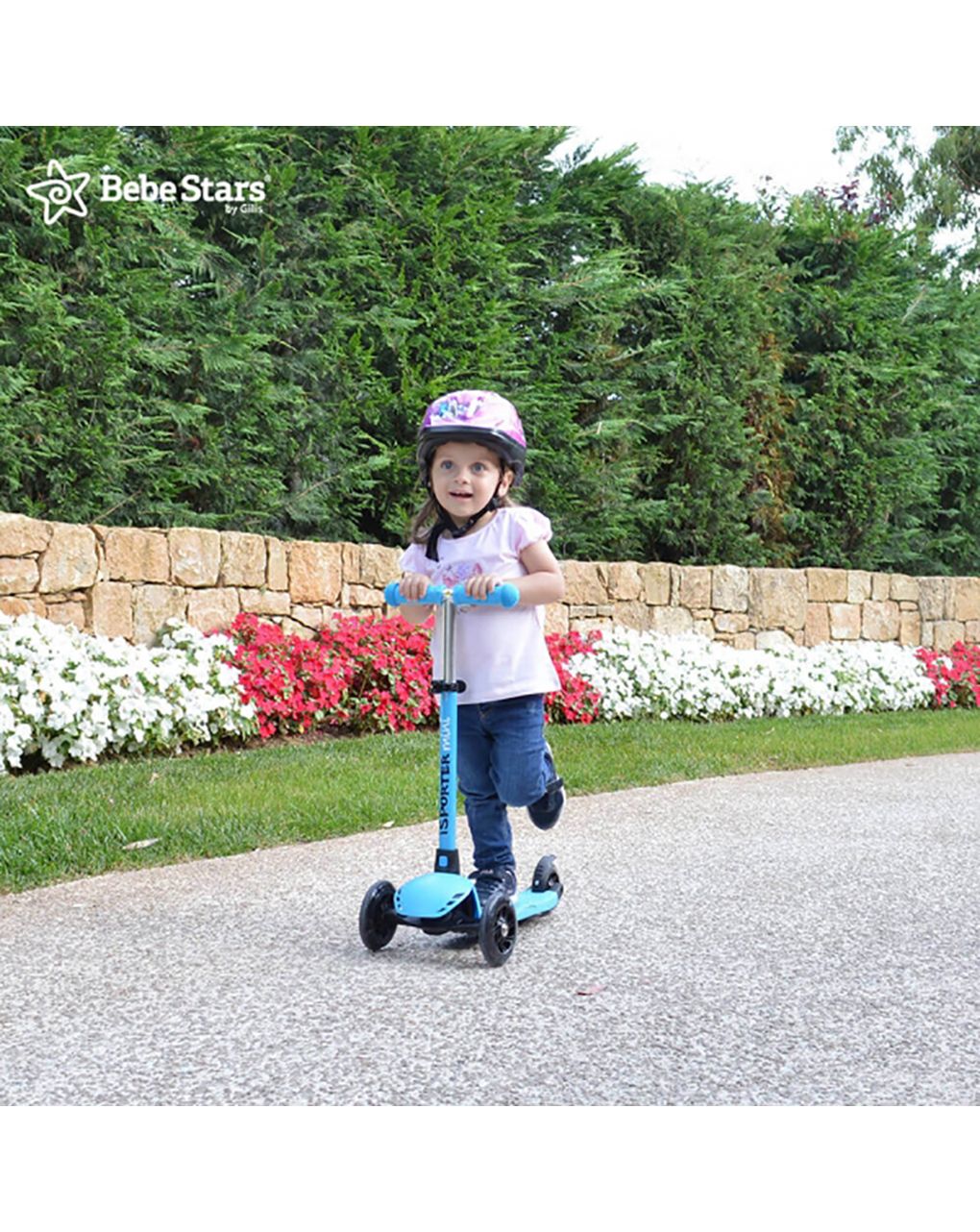 Bebe stars πατίνι isporter mini red 650-180 - Bebe Stars