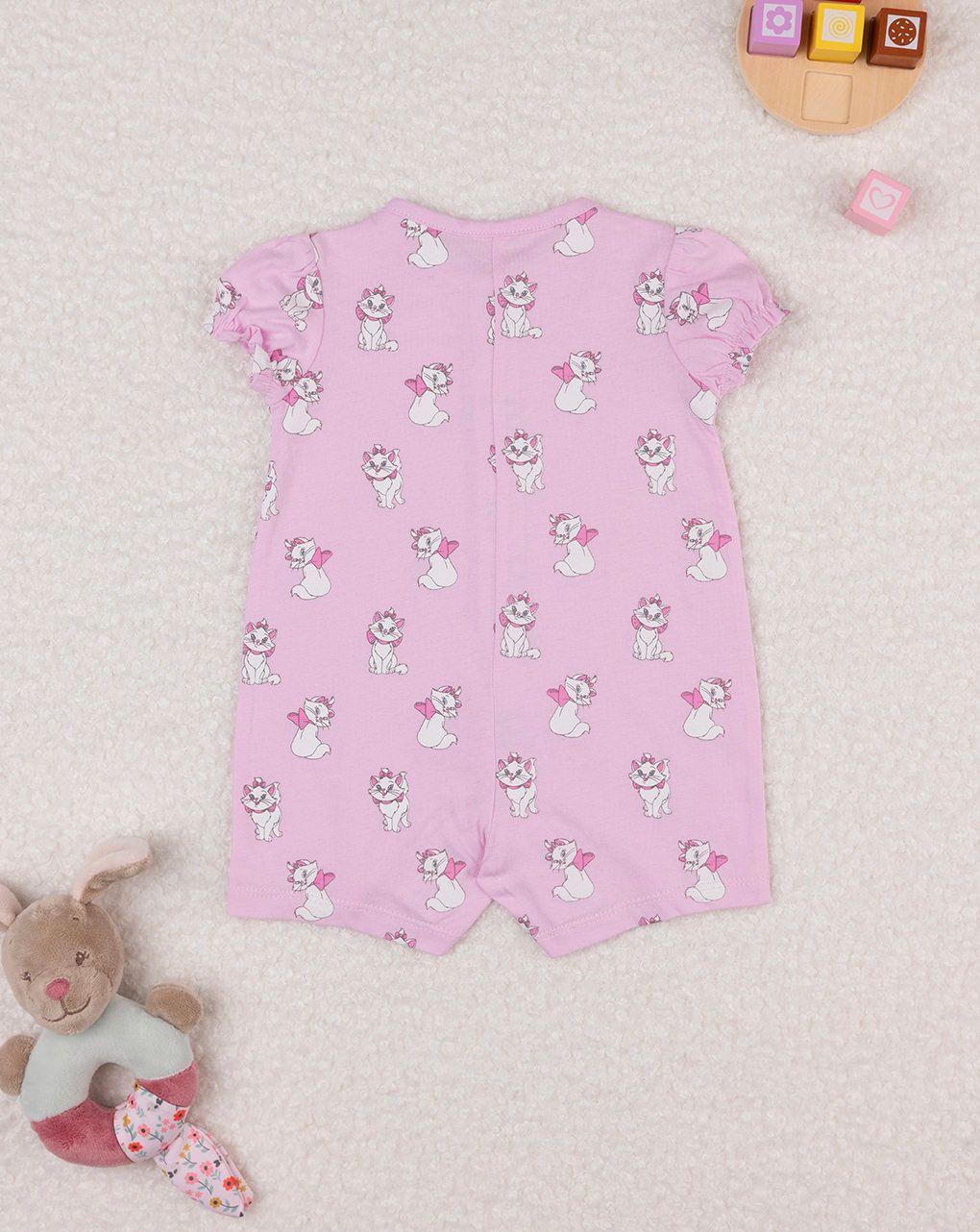 βρεφικό φορμάκι ροζ με marie για κορίτσι - Prénatal