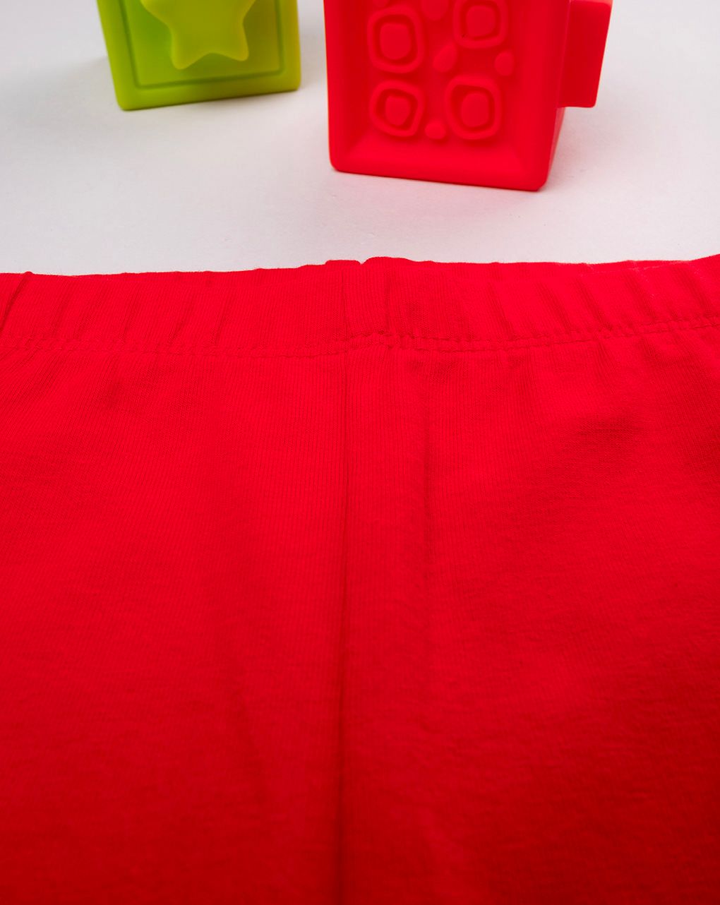 βρεφικό κολάν 3/4 κόκκινο με σούρα για κορίτσι - Prénatal