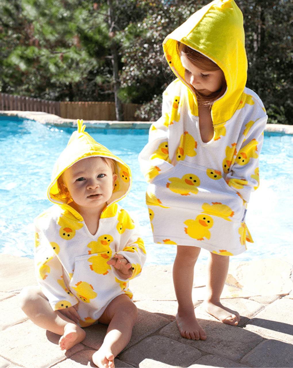 Zoocchini πόντσο θαλάσσης upf50+ puddles the duck zoo12301 0-12 μηνών - Zoocchini