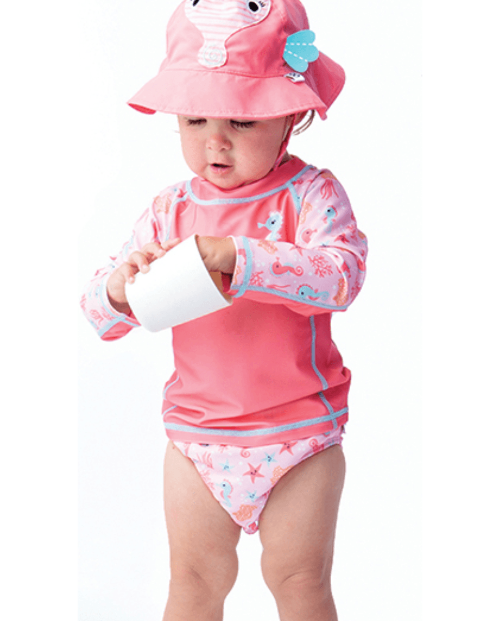 Zoocchini αντηλιακό μπλουζάκι upf50+ sally the seahorse zoo12203 - Zoocchini