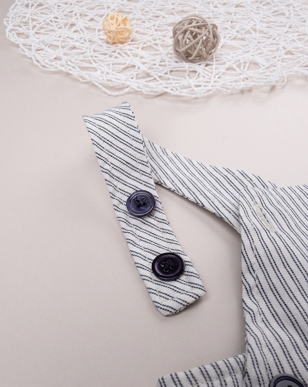 βρεφικό σετ t-shirt και σαλοπέτα ριγέ για αγόρι - Prénatal