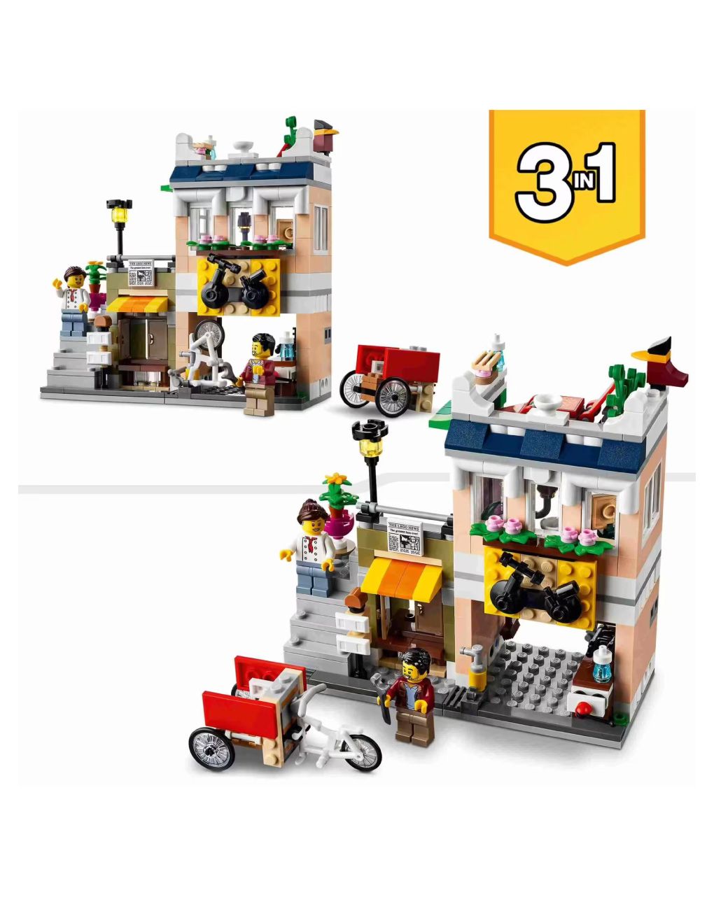 Lego creator downtown εστιατόριο noodle 3σε1 31131 - LEGO