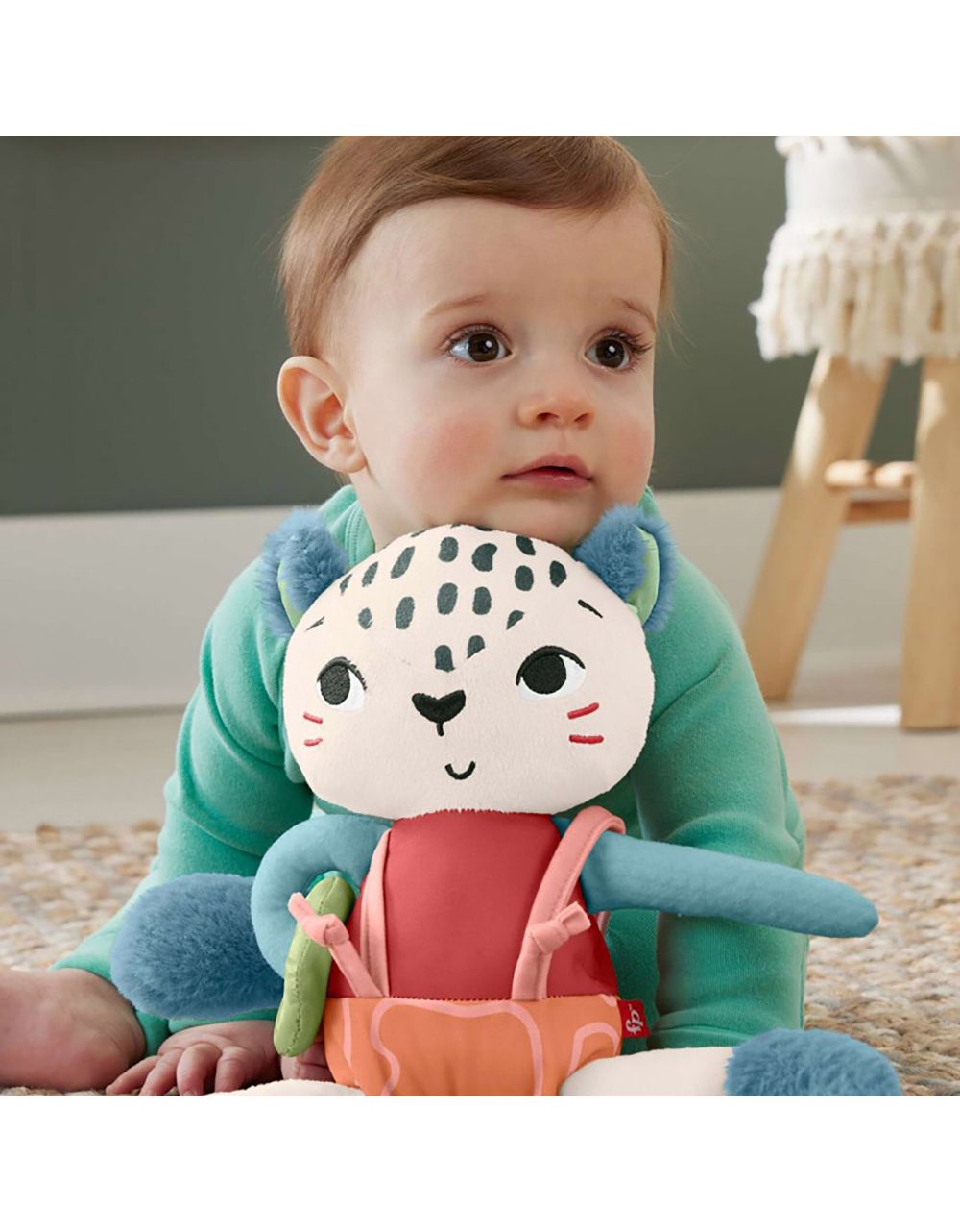 Fisher-price μαλακή λεοπάρδαλη του χιονιού hkd64 - Fisher-Price