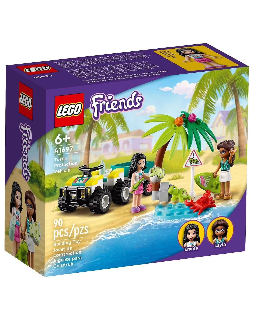 Lego friends επιχείρηση διάσωσης χελώνας 41697 - LEGO