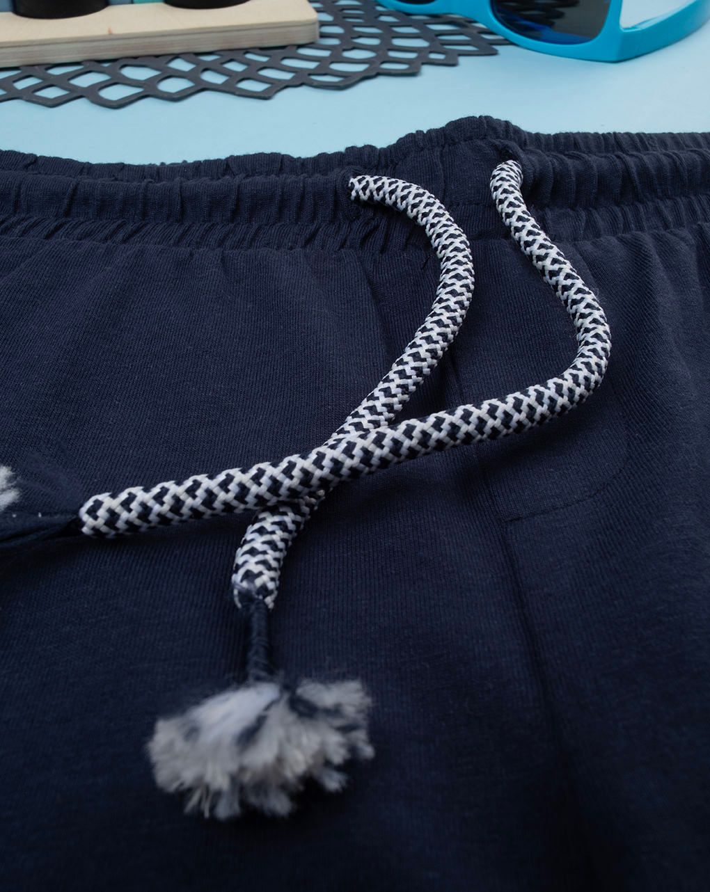 παιδικό σορτσάκι μπλε σκούρο για αγόρι - Prénatal