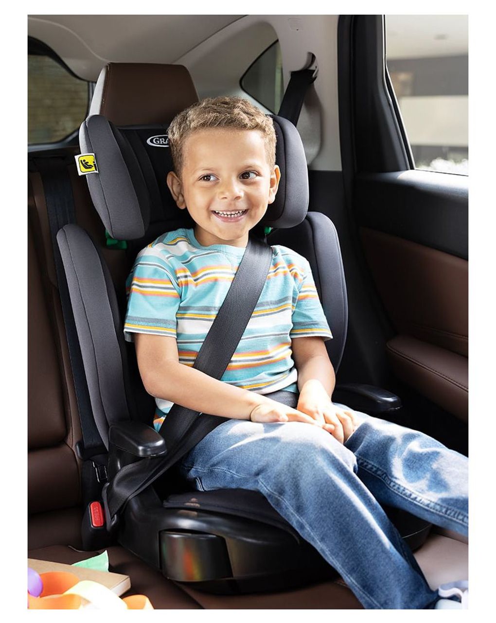 Graco κάθισμα αυτοκινήτου junior maxi i-size (100-150cm) midnight 8ct899mdneu - Graco