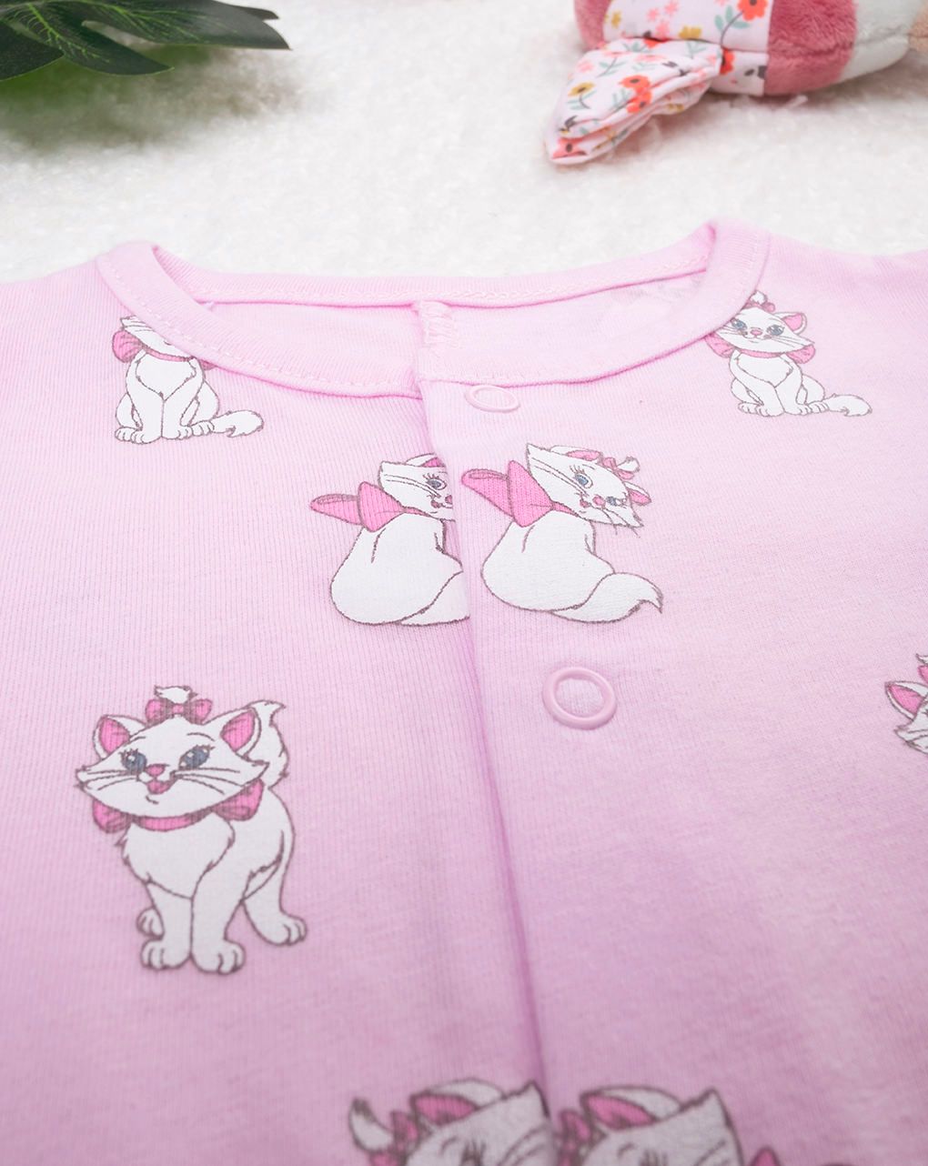 βρεφικό φορμάκι ροζ με marie για κορίτσι - Prénatal