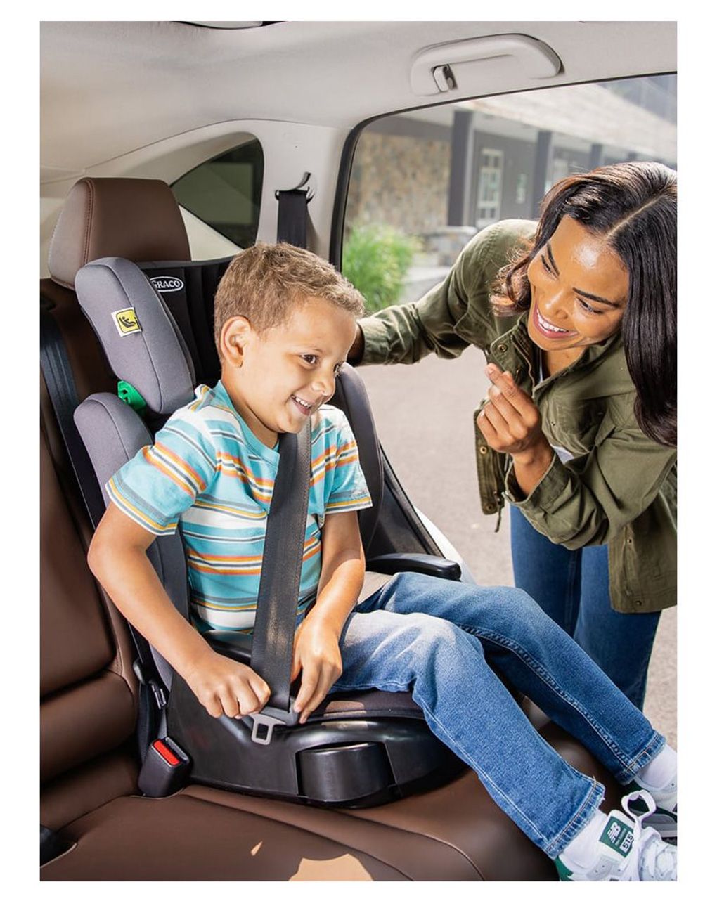 Graco κάθισμα αυτοκινήτου junior maxi i-size (100-150cm) midnight 8ct899mdneu - Graco