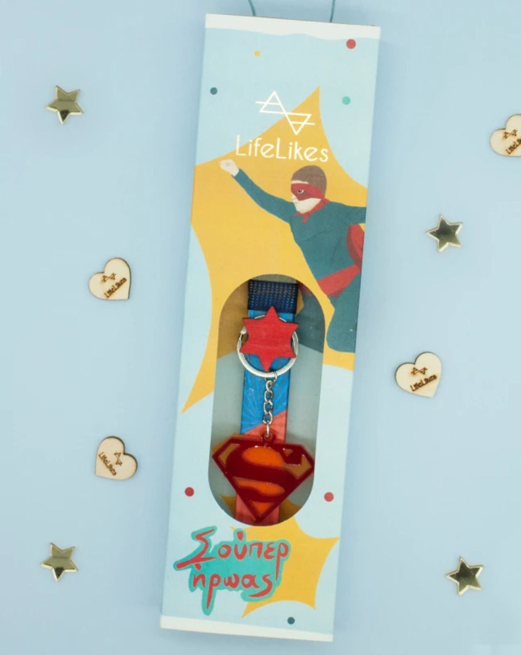 λαμπάδα lifelikes σούπερ ήρωας σε κουτί 04.21.00.000.3013