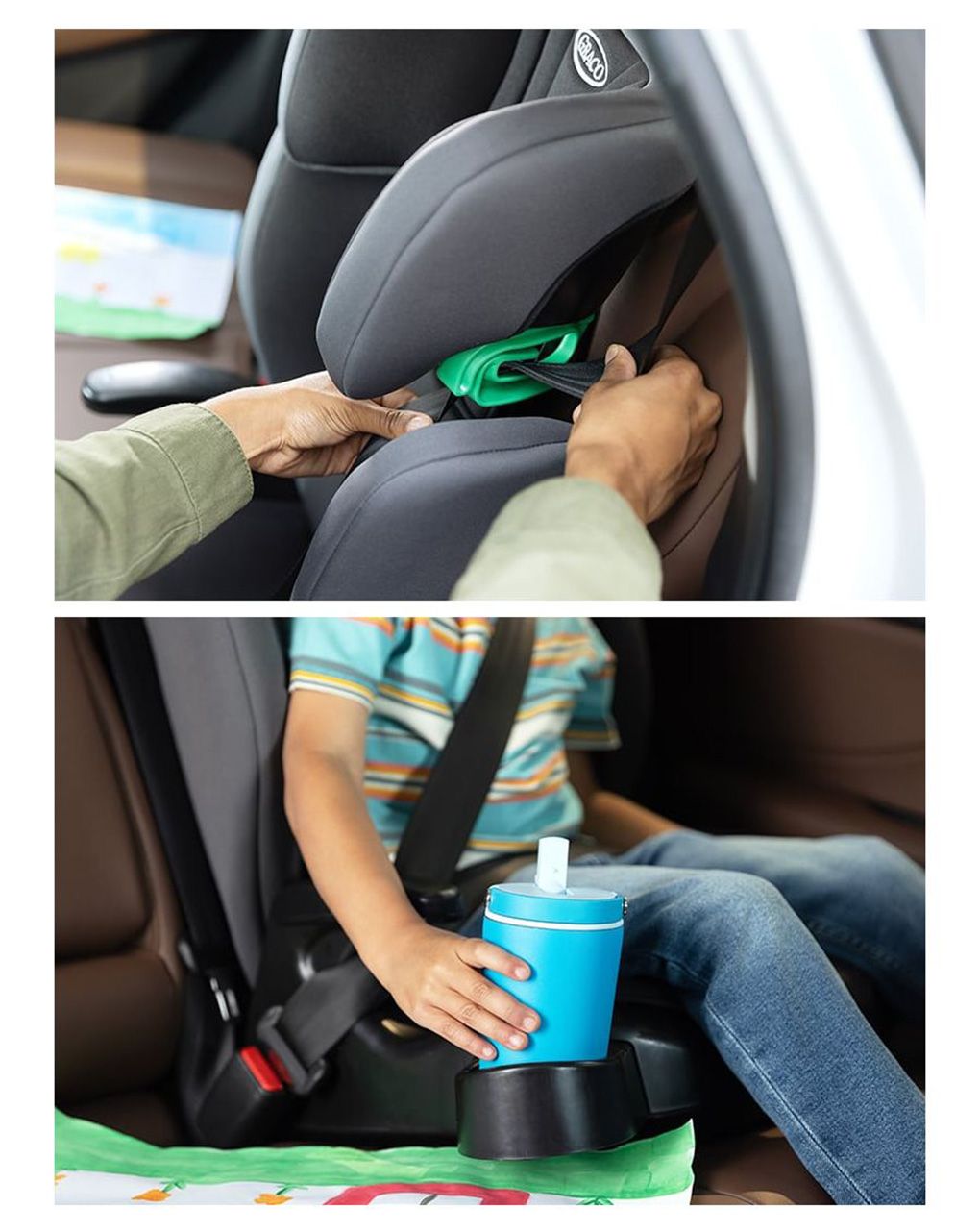 Graco κάθισμα αυτοκινήτου junior maxi i-size (100-150cm) midnight 8ct899mdneu - Graco