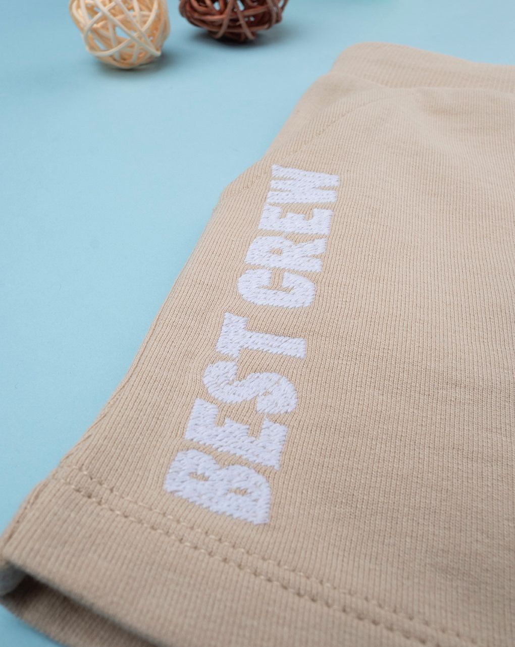 βρεφική βερμούδα μπεζ sand για αγόρι - Prénatal