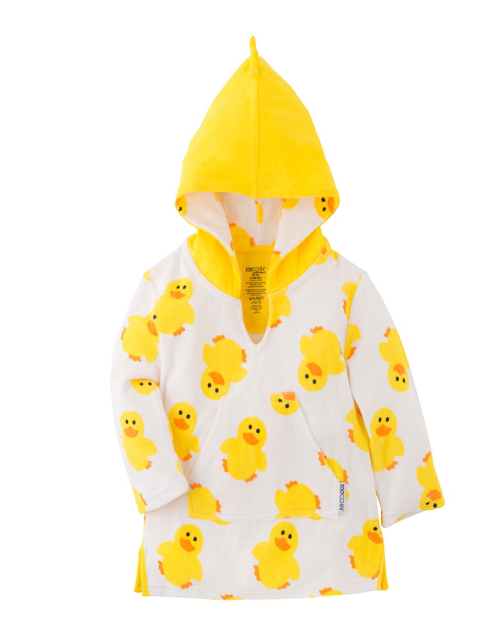 Zoocchini πόντσο θαλάσσης upf50+ puddles the duck zoo12301 0-12 μηνών - Zoocchini