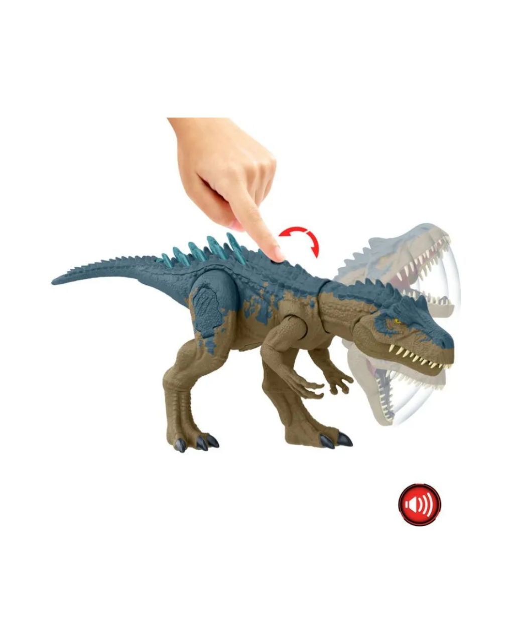 Mattel jurassic world αλλόσαυρος με ήχους & λειτουργία επίθεσης hrx50 - Jurassic World