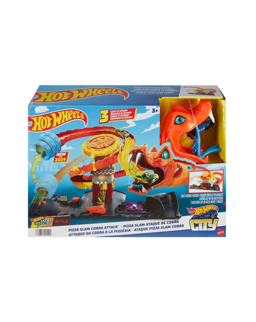 Mattel hot wheel πίστα φίδι htn81