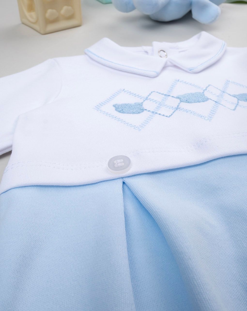 βρεφικό φορμάκι με αρκουδάκια gift για αγόρι - Prénatal