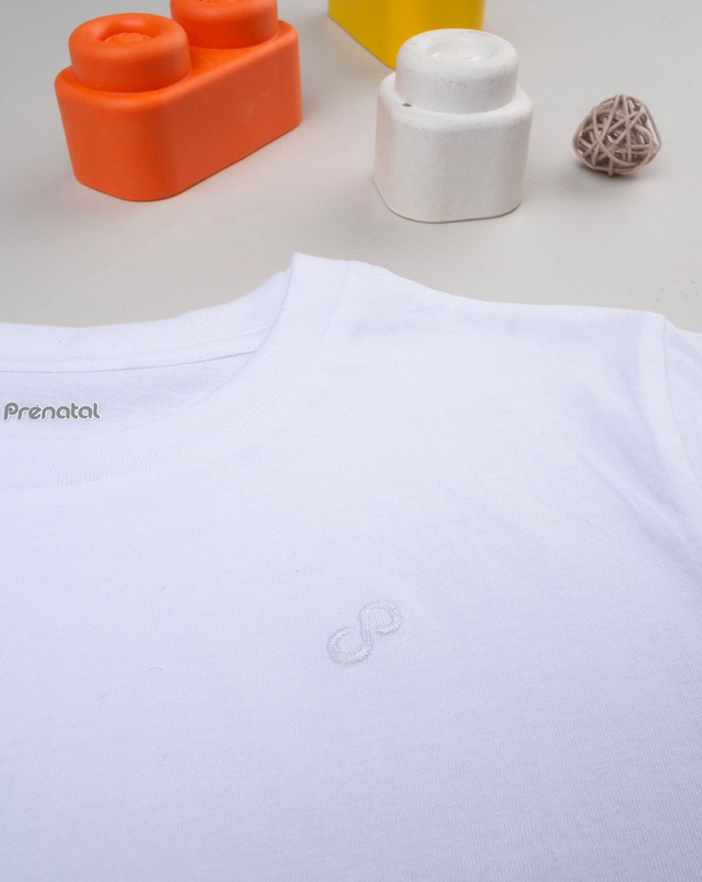 παιδικό t-shirt λευκό basic "άπειρο" για αγόρι - Prénatal