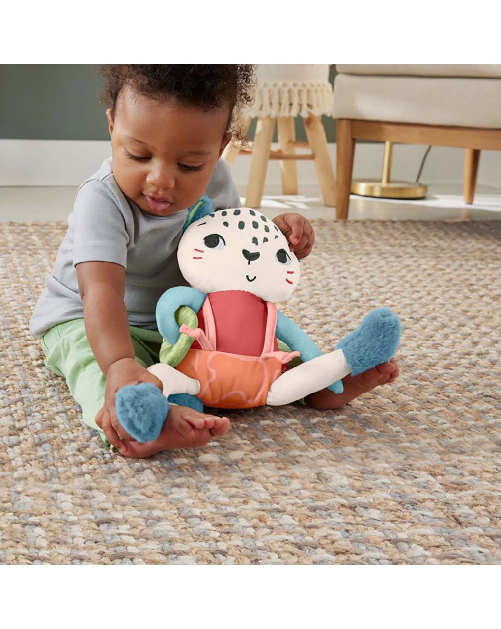 Fisher-price μαλακή λεοπάρδαλη του χιονιού hkd64 - Fisher-Price