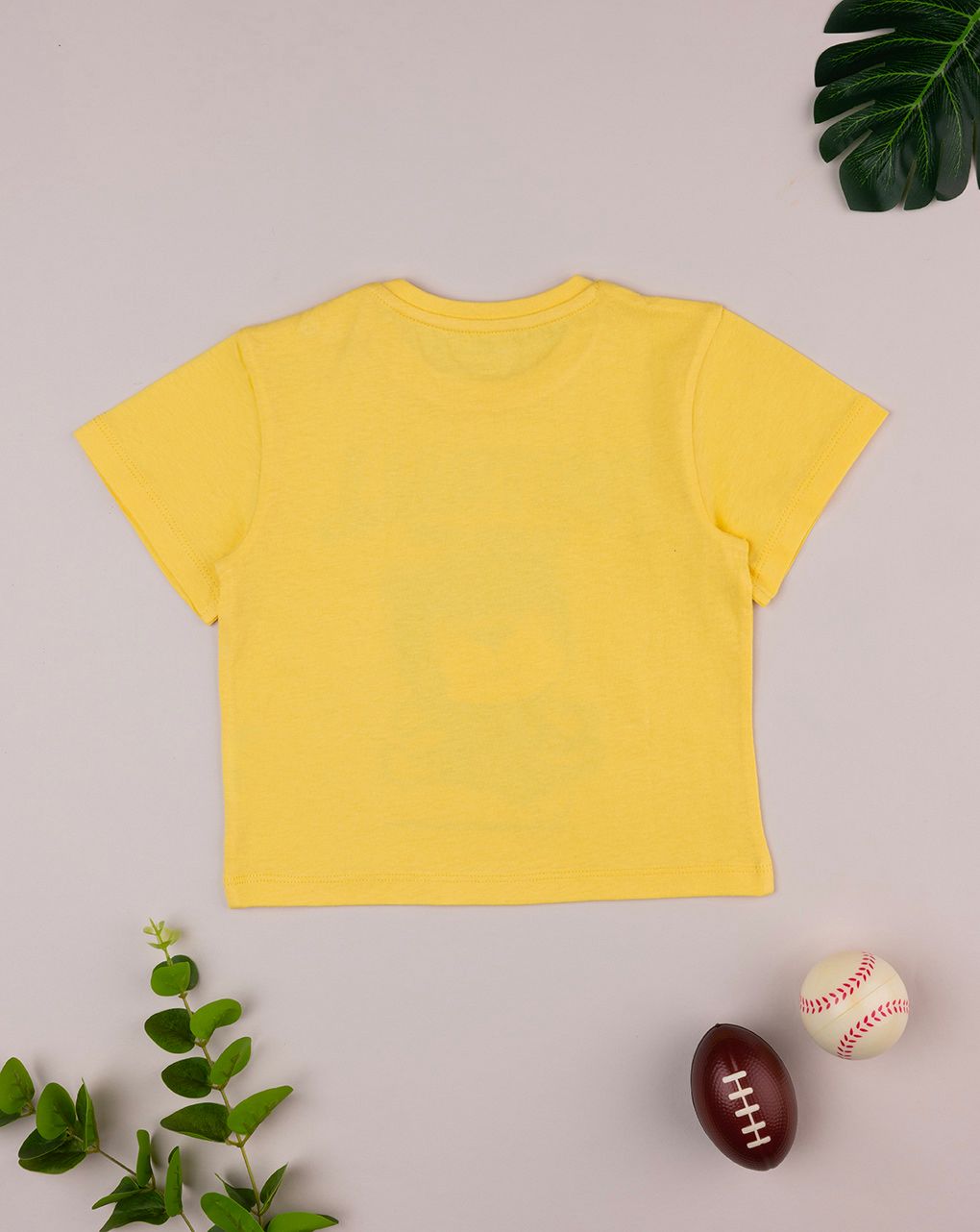 βρεφικό t-shirt κίτρινο football για αγόρι - Prénatal