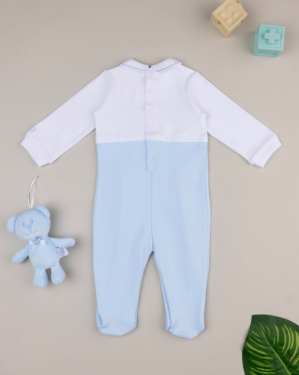 βρεφικό φορμάκι με αρκουδάκια gift για αγόρι - Prénatal