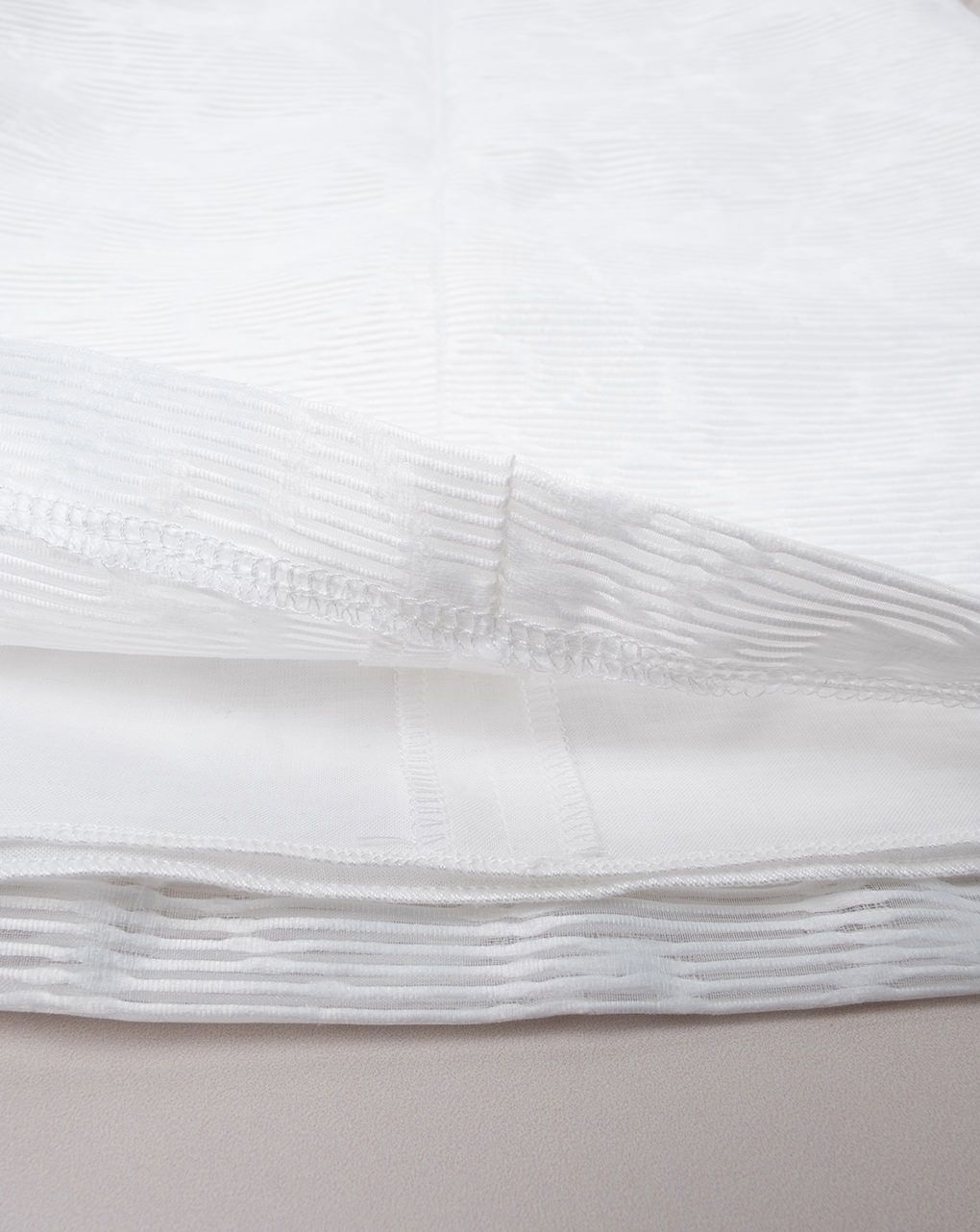 βρεφικό φόρεμα λευκό με βολάν για κορίτσι - Prénatal