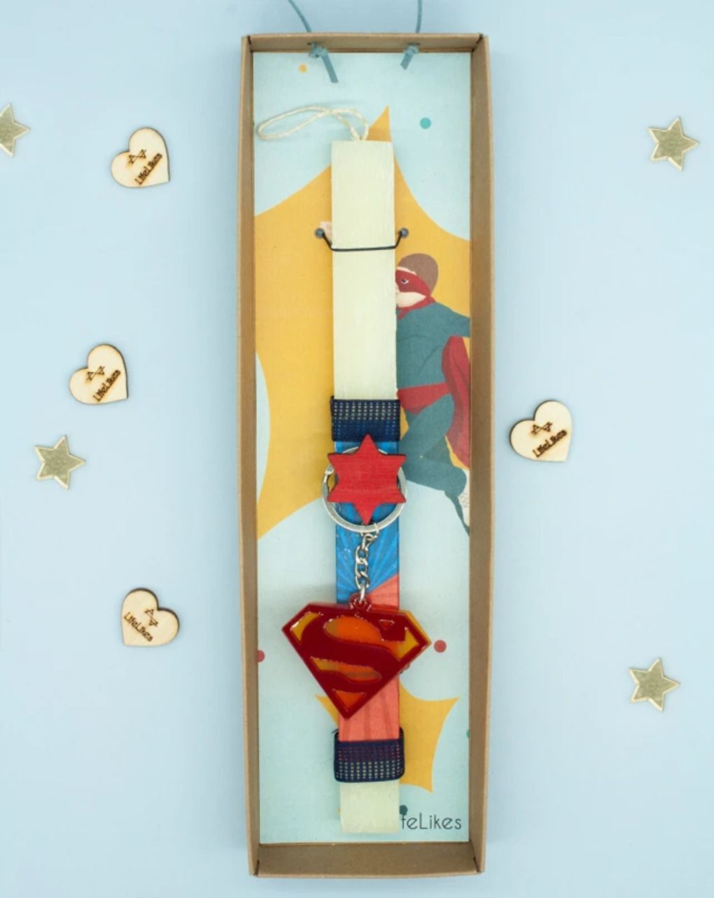 λαμπάδα lifelikes σούπερ ήρωας σε κουτί 04.21.00.000.3013 - Lifelikes