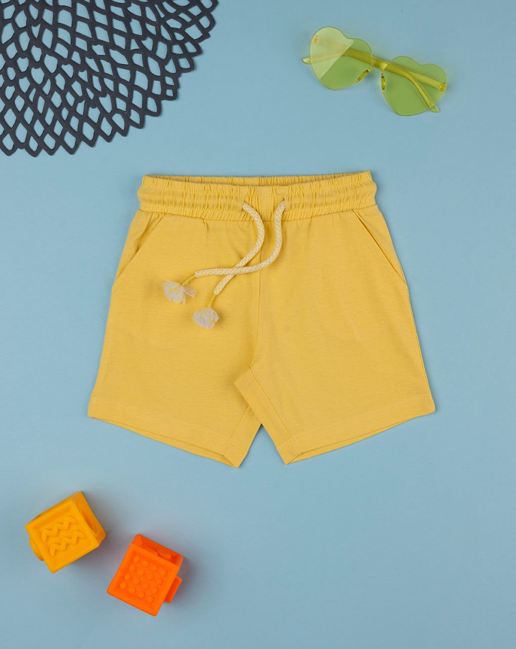 βρεφική βερμούδα κίτρινη για αγόρι - Prénatal