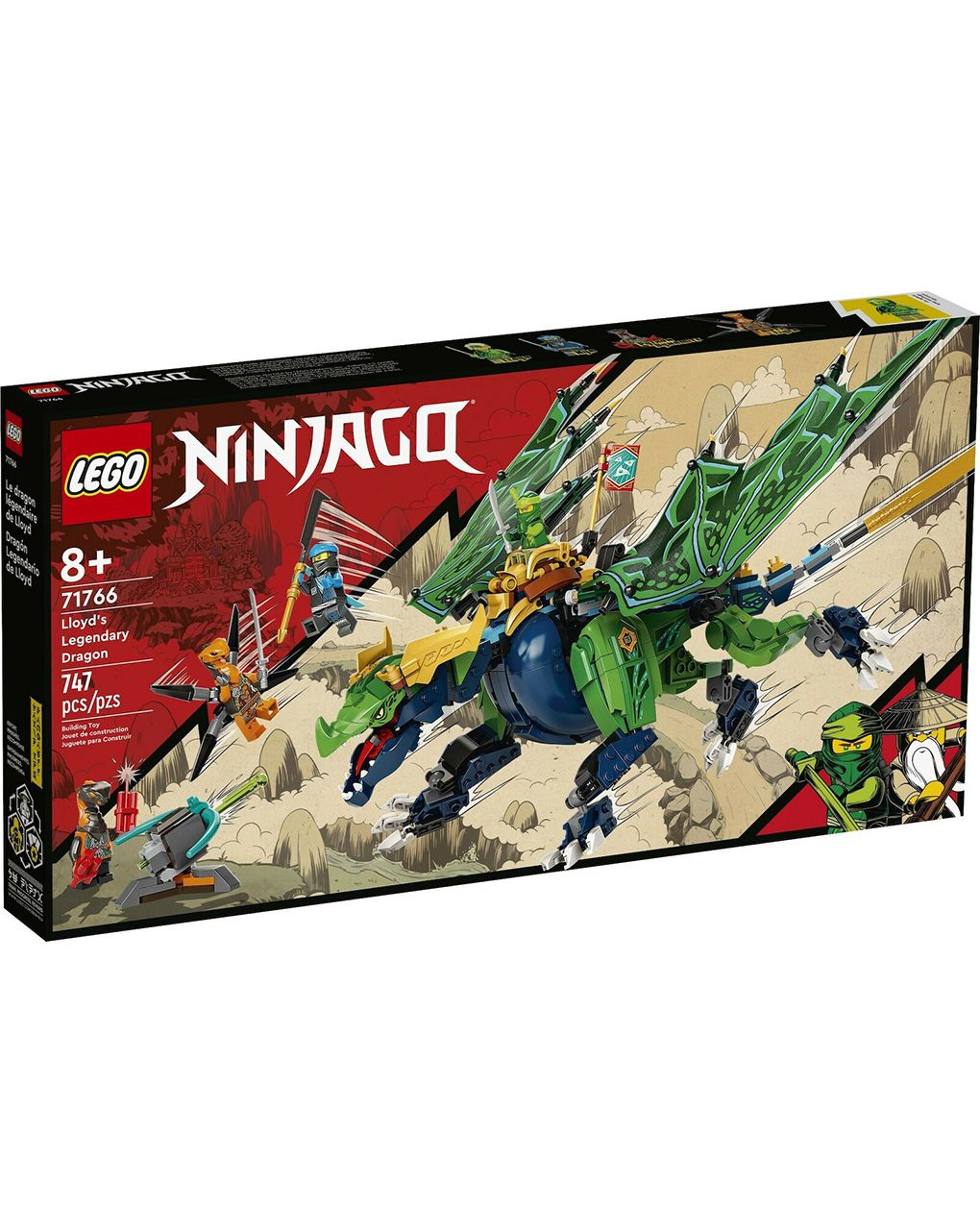 Lego ninjago θρυλικός δράκος του λόιντ 71766 - Lego