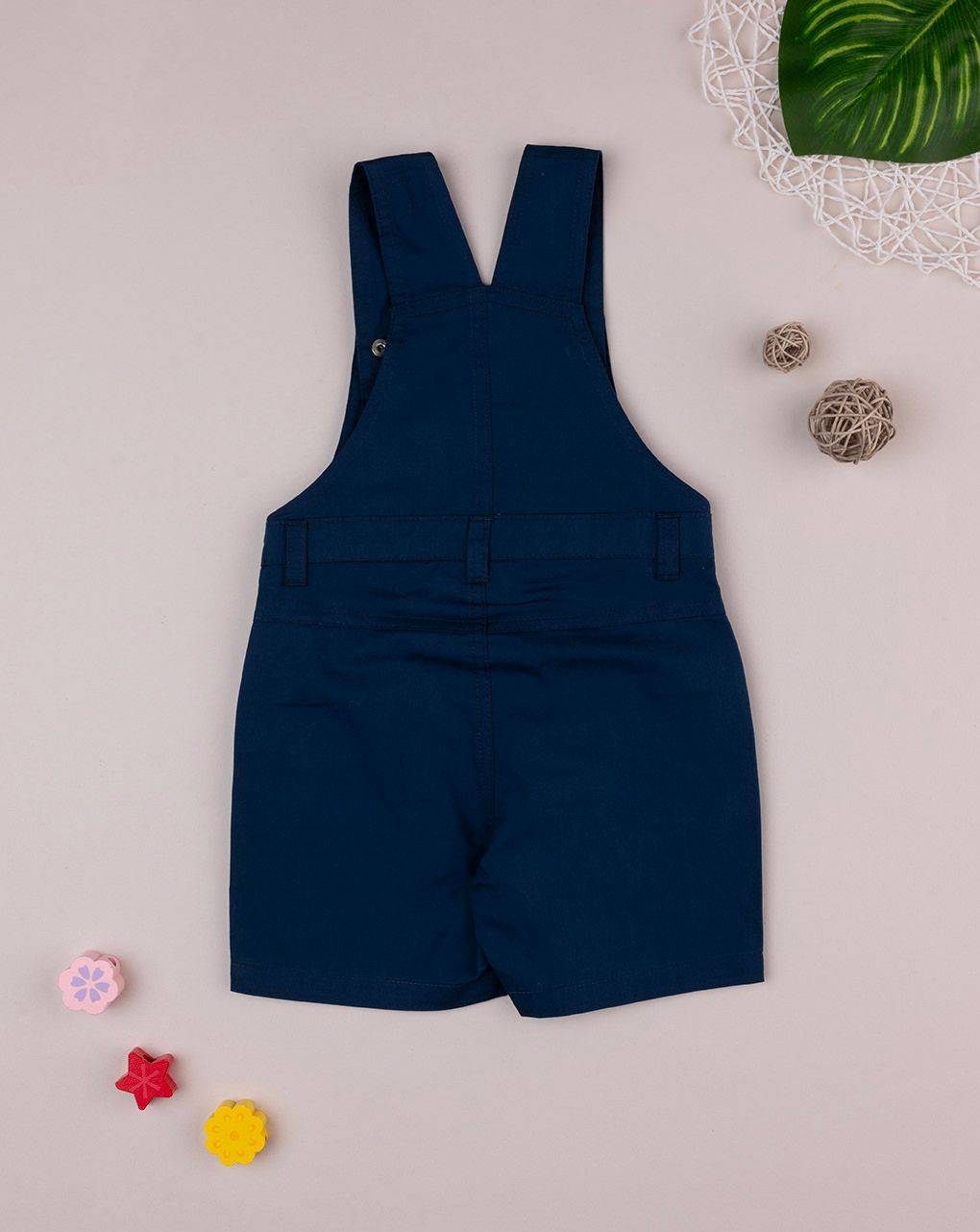 βρεφική σαλοπέτα ποπλίνα μπλε για αγόρι - Prénatal