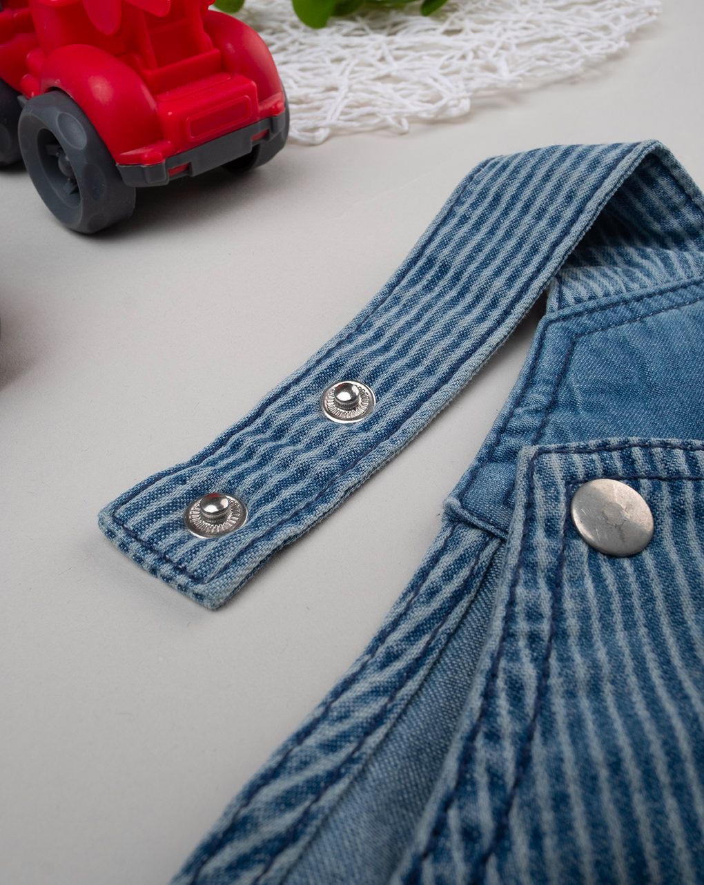 βρεφικό σετ t-shirt και σαλοπέτα denim για αγόρι - Prénatal
