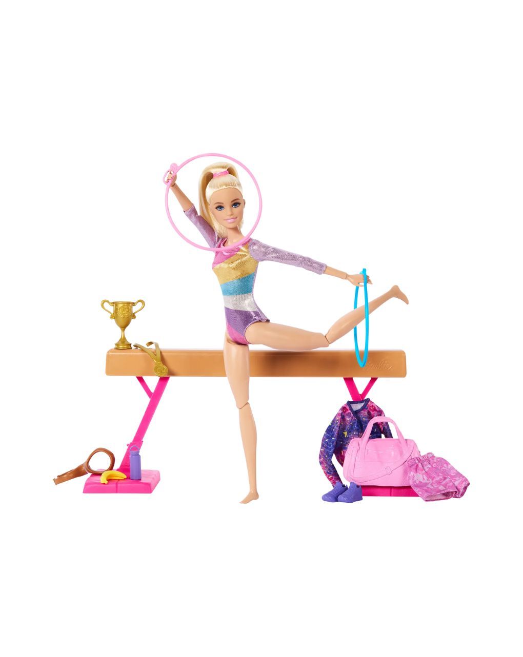 Mattel barbie αθλήτρια ενόργανης γυμναστικής hrg52 - BARBIE