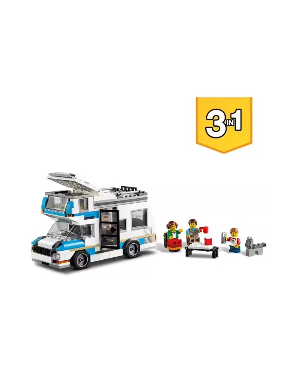 Lego creator οικογενειακές διακοπές με τροχόσπιτο 31108 - LEGO